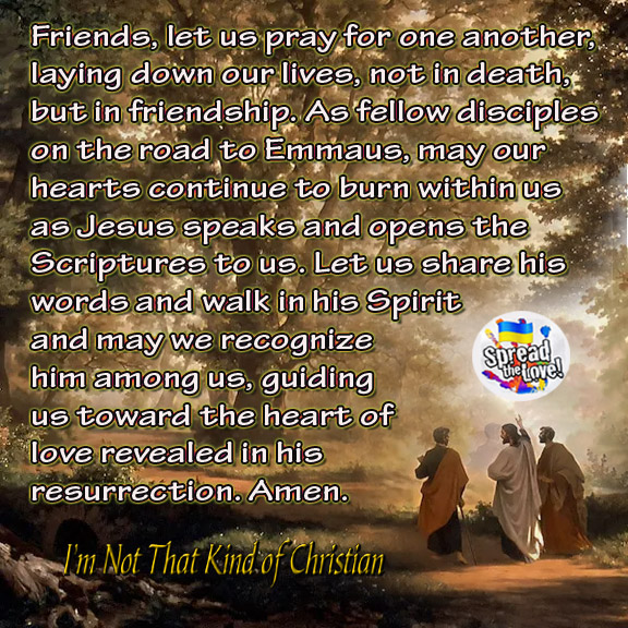 Emmaus prayer